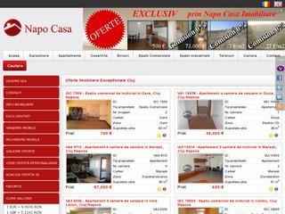 Napocasa Imobiliare Cluj - vanzare si inchiriere