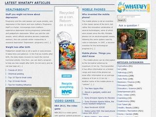 Editorial online Whatafy