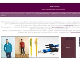 Mirco grafic - obiecte promotionale