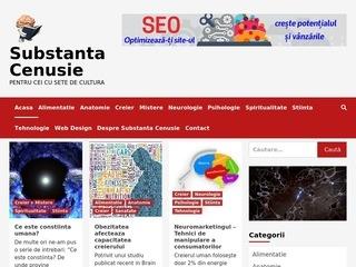 Substanta cenusie - creierul uman