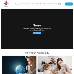 Autism educational project - cursuri ABA