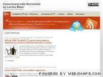 Comunicarea este nonverbala
