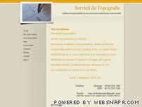 Servicii de topografie si cadastru