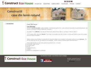 Construct Eco House - Case din lemn