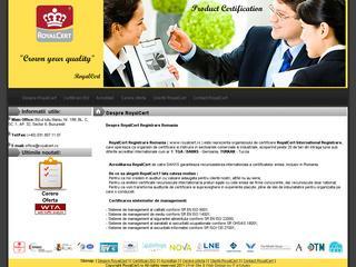 RoyalCert Registrars - certificare ISO