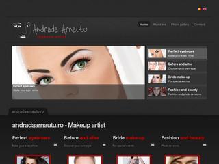 Andrada Arnautu - make-up artist