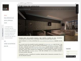 Cub Architecture - proiecte case moderne