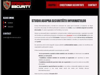 Studiu securitatii informatiilor