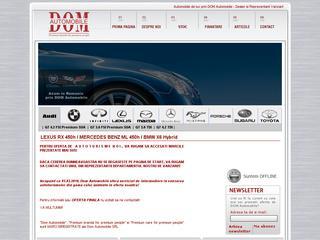 DOM Automobile - import autoturisme