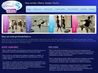 Fresh Club - sala de aerobic Bucuresti