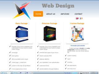 Bitshok - web design
