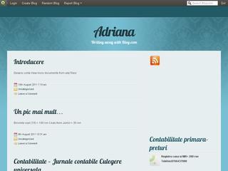 Adriana - blog contabilitate primara