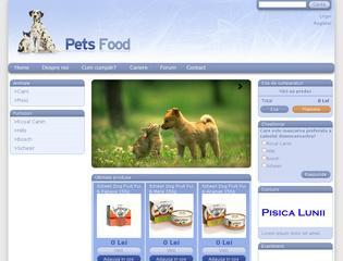 PetsFood - Pet Shop Bucuresti