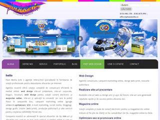 Plum Media - web design