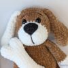Catelus de plus crosetat - Teddy Catelus de plus crosetat - Teddy - jucarie crosetata handmade, Crosetiq