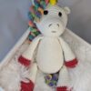 Unicorn crosetat - jucarie crosetata handmade, Crosetiq