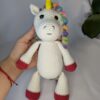 Unicorn crosetat - jucarie crosetata handmade, Crosetiq