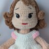 Papușă croșetată Maya - jucarie crosetata handmade, Crosetiq