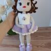 Papușă croșetată Amelia Papușă croșetată Amelia - jucarie crosetata handmade, Crosetiq
