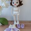 Papușă croșetată Amelia Papușă croșetată Amelia - jucarie crosetata handmade, Crosetiq