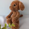 Cătel croșetat Bruno Cătel croșetat Bruno - jucarie crosetata handmade, Crosetiq