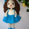 Păpușă croșetată Ema - jucarie crosetata handmade, Crosetiq